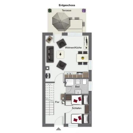 Urlauberdorf Haus 31d Nyaraló